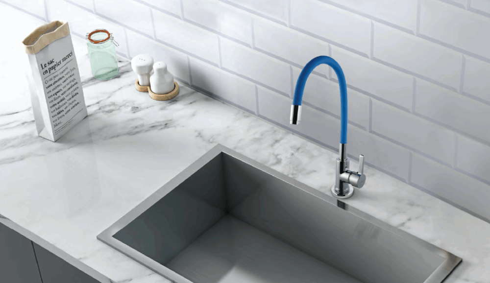 Sink Cock With Flexible Spout (Purple) - Image 2