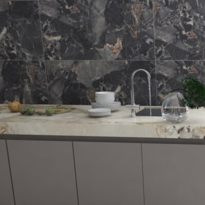 ENORME LUCIDO SAGITTA GREY High Gloss
