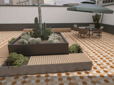 DURASTONE hexon brown