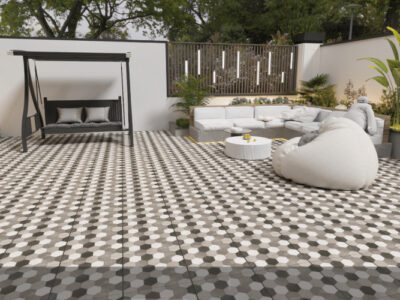 DURASTONE hexon grey