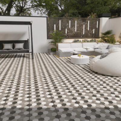 DURASTONE hexon grey