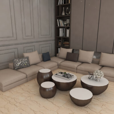 ENORME IMP CLARA BOTTICHINO BEIGE Carving