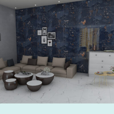 ENORME LUCIDO SAGITTA BLUE High Gloss