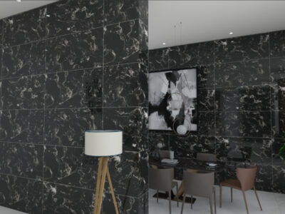 GV LUCIDO PORTORO BLACK Hi Gloss